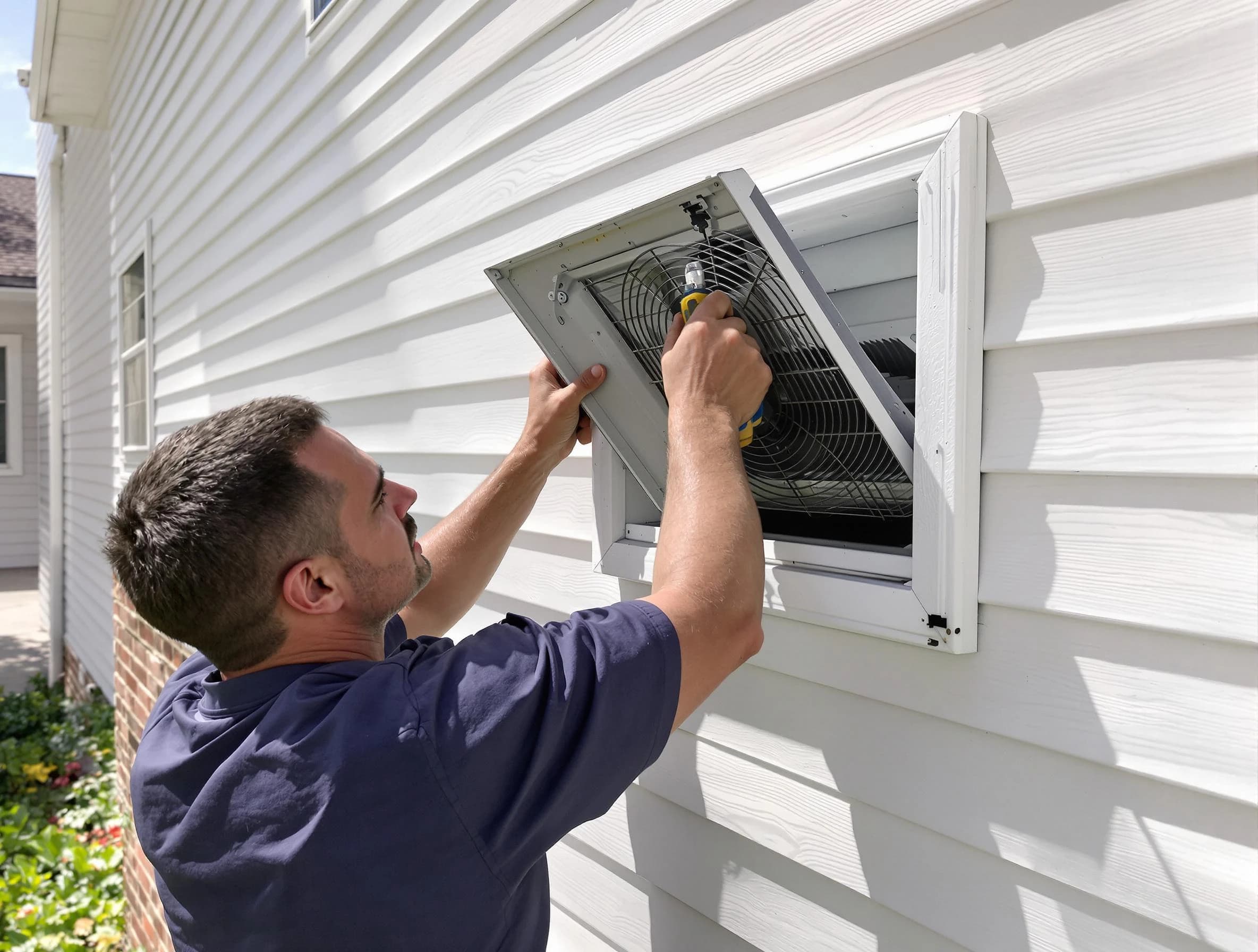 Dryer Vent Cover Replacement in Newport Beach