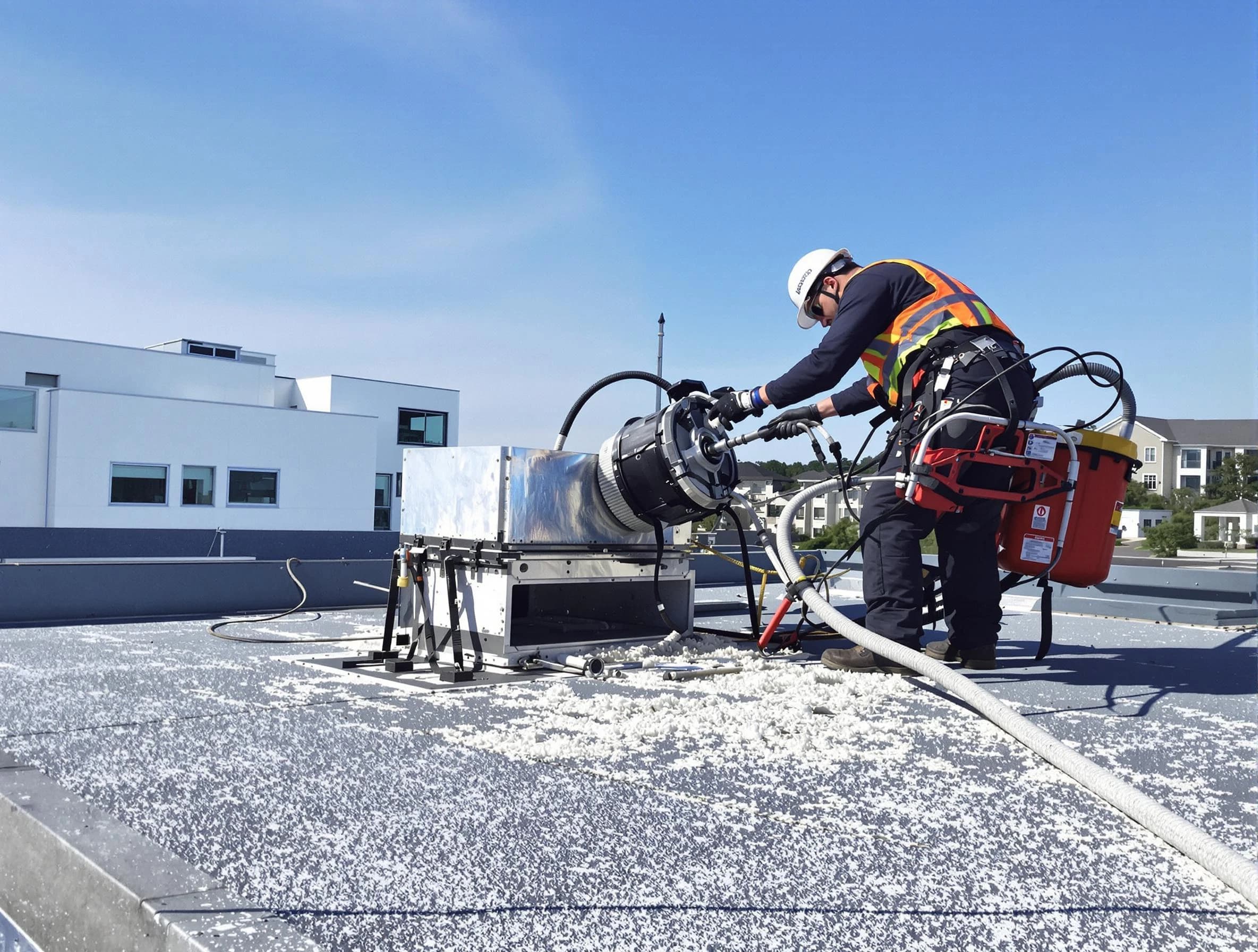 Roof Vent Cleaning service in Newport Beach, CA